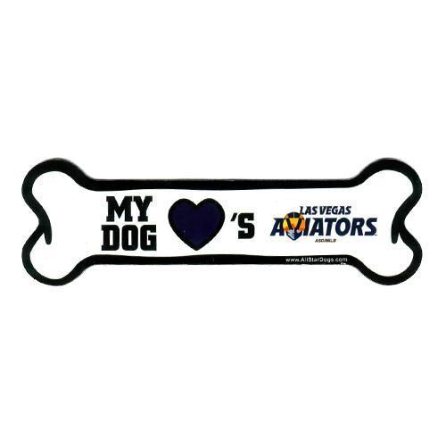 Pets' Las Vegas Aviators All Star Dogs Bone Magnet