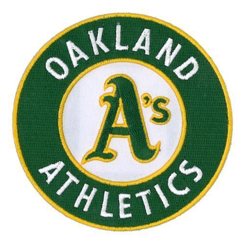 Oakland Athletics Emblem Source Primary Logo Patch