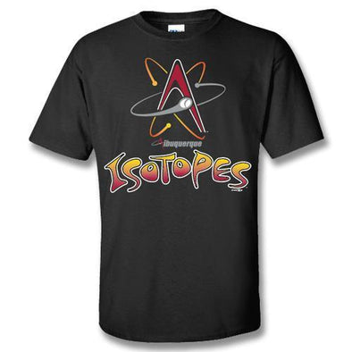 Albuquerque Isotopes Tee-Primary Black