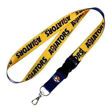 Las Vegas Aviators Wincraft Aviators Lettering 1" Lanyard With Buckle
