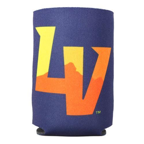 Las Vegas Aviators Wincraft Primary Logo LV Yellow/Navy Can Cooler