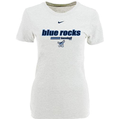 Wilmington Blue Rocks Ladies Nike White Core T