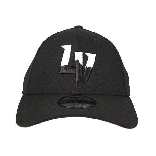 Las Vegas Aviators New Era LV Black/White 9Forty Velcroback Hat