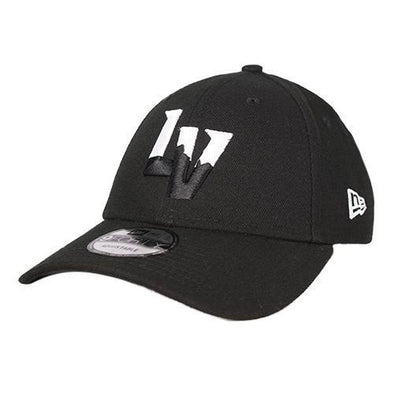 Las Vegas Aviators New Era LV Black/White 9Forty Velcroback Hat