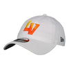 Las Vegas Aviators New Era LV White 9Twenty Strapback Hat