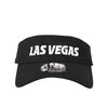 Las Vegas Aviators New Era Las Vegas Black/White Velcroback Visor Hat