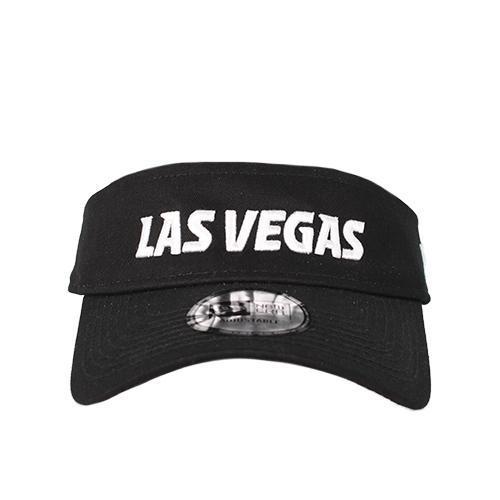 Las Vegas Aviators New Era Las Vegas Black/White Velcroback Visor Hat