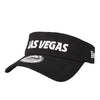 Las Vegas Aviators New Era Las Vegas Black/White Velcroback Visor Hat