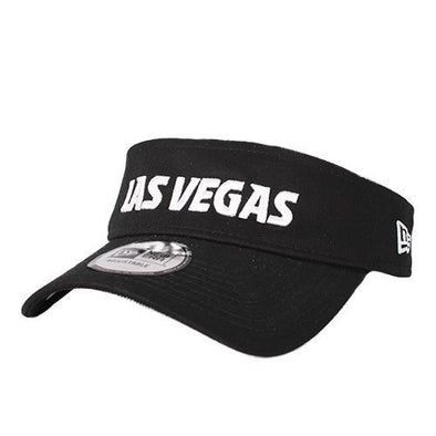 Las Vegas Aviators New Era Las Vegas Black/White Velcroback Visor Hat