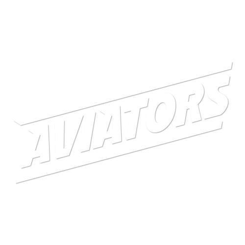 Las Vegas Aviators Wincraft Aviators Diagonal Crest White Decal