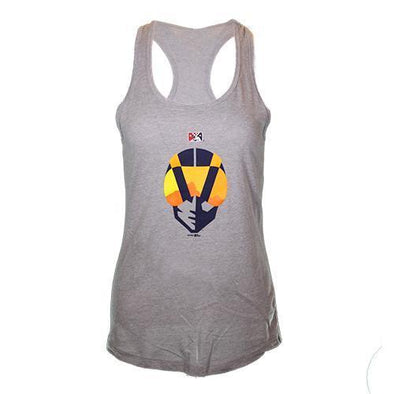 Women's Las Vegas Aviators Next Level Apparel MiLB Aviator Gray Blend Tank
