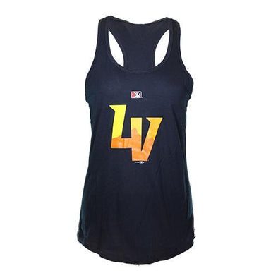 Women's Las Vegas Aviators Next Level Apparel MiLB LV Navy Blend Tank