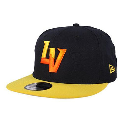 Las Vegas Aviators New Era LV Navy/Yellow 9Fifty Snapback Hat