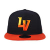 Las Vegas Aviators New Era LV Navy/Orange 9Fifty Snapback Hat
