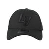 Las Vegas Aviators New Era LV Black/Black 39Thirty Stretch Fit Hat