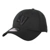 Las Vegas Aviators New Era LV Black/Black 39Thirty Stretch Fit Hat