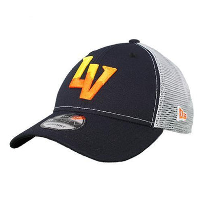 Las Vegas Aviators New Era LV White/Navy Trucker 9Forty Snapback Hat