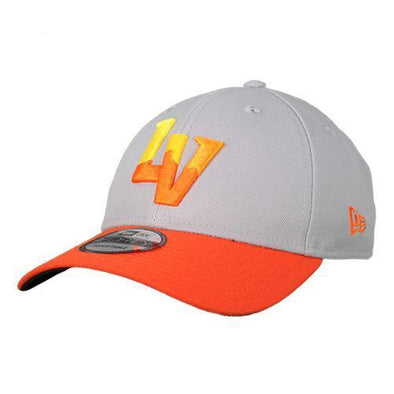 Las Vegas Aviators New Era LV Gray/Orange 9Forty Velcroback Hat
