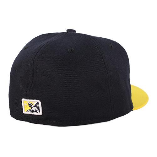 Las Vegas Aviators New Era LV Navy/Yellow 59Fifty Fitted Hat