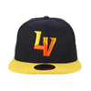 Las Vegas Aviators New Era LV Navy/Yellow 59Fifty Fitted Hat