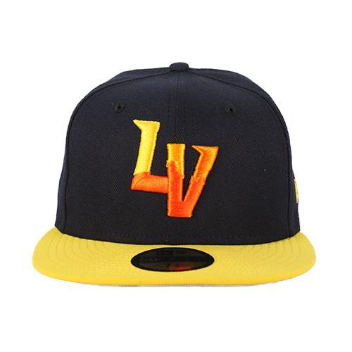 Las Vegas Aviators New Era LV Navy/Yellow 59Fifty Fitted Hat