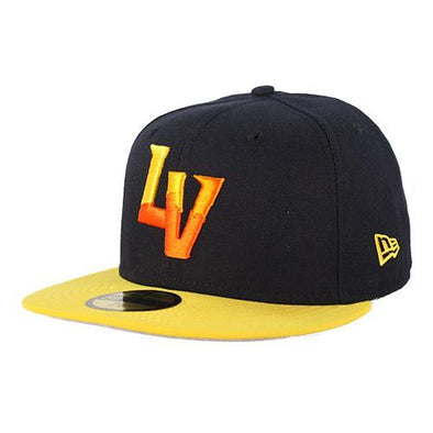 Las Vegas Aviators New Era LV Navy/Yellow 59Fifty Fitted Hat