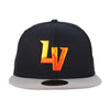 Las Vegas Aviators New Era LV Navy/Gray 59Fifty Fitted Hat