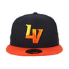 Las Vegas Aviators New Era LV Navy/Orange 59Fifty Fitted Hat