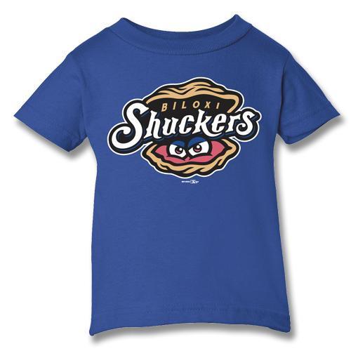 Biloxi Shuckers Tee-Inf Primary Royal