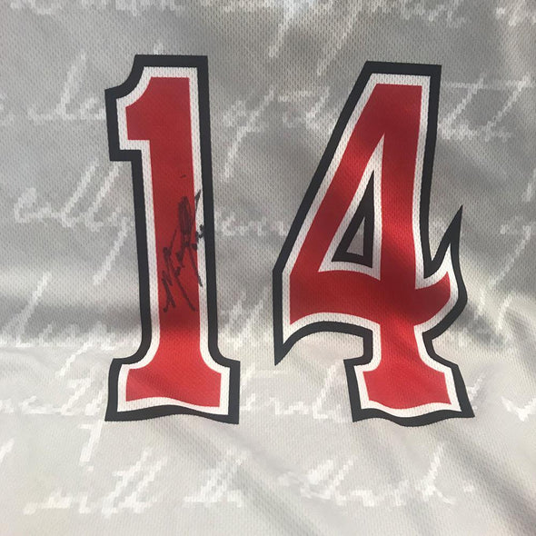 Barons Game Worn "MLK" Signed Jersey