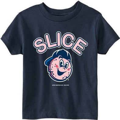 Trenton Thunder Toddler Navy Slice logo T-Shirt