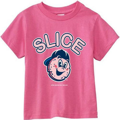 Trenton Thunder Toddler Hot Pink Slice logo T-Shirt