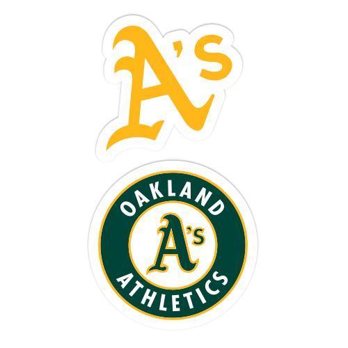 Oakland Athletics Wincraft A's/Circle Logo Decal