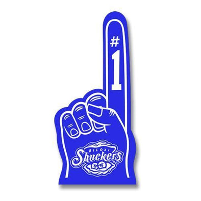 Biloxi Shuckers Foam-Hand Royal