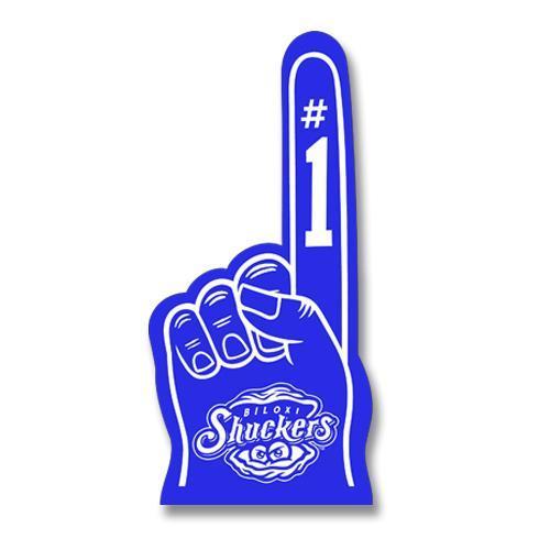 Biloxi Shuckers Foam-Hand Royal