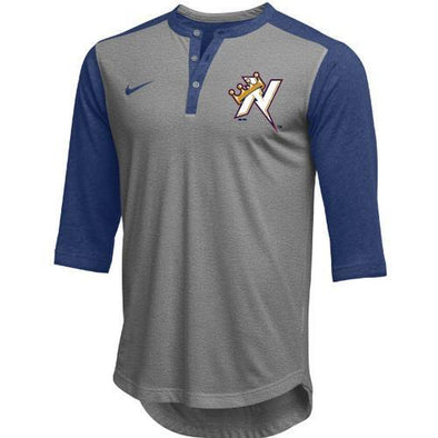 Northwest Arkansas Naturals Nike Flux Henley Royal