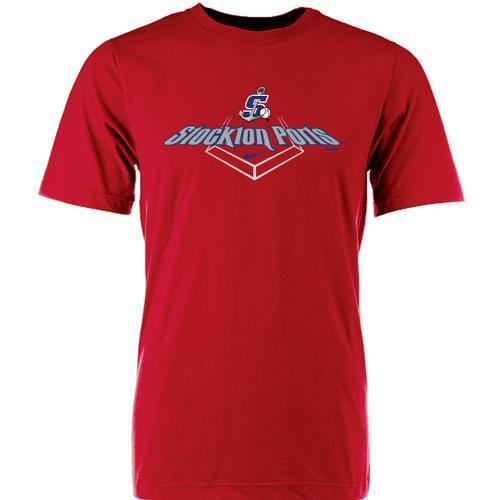 Stockton Ports Home-plate Tee