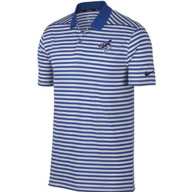Pensacola Blue Wahoos Nike Striped Victory Golf Polo