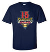 State College Spikes 15th Season T-Shirt