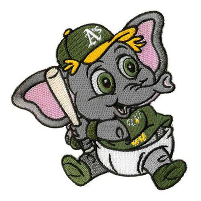 Oakland Athletics Emblem Source Baby Elephant Patch