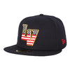 Las Vegas Aviators New Era LV Navy Stars & Stripes 59Fifty Fitted Hat
