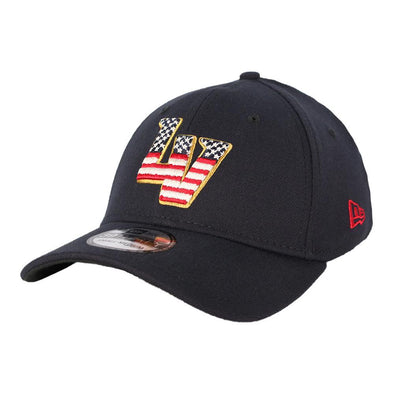 Las Vegas Aviators New Era LV Navy Stars & Stripes 39Thirty Stretch Fit Hat