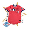 Biloxi Shuckers Jersey-ASG North Not Worn #16