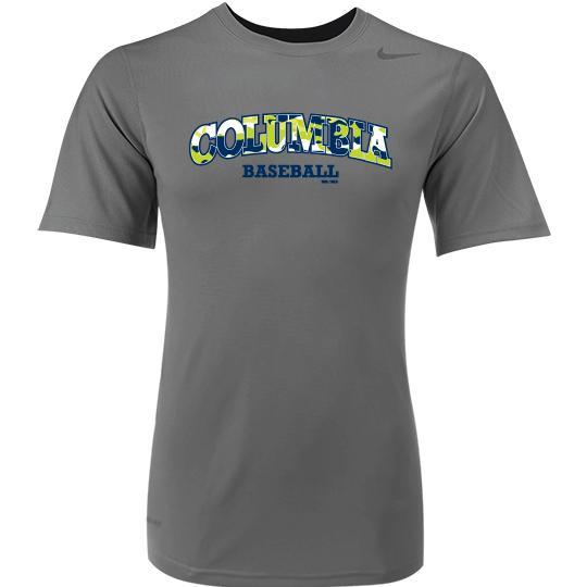 Columbia Fireflies Youth Grey Columbia Camp Tee