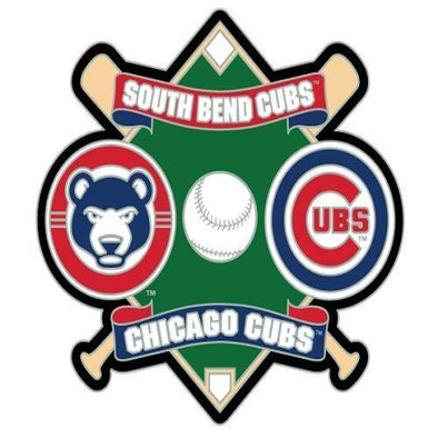 Chicago Cubs/South Bend Cubs Affiliate Lapel Pin