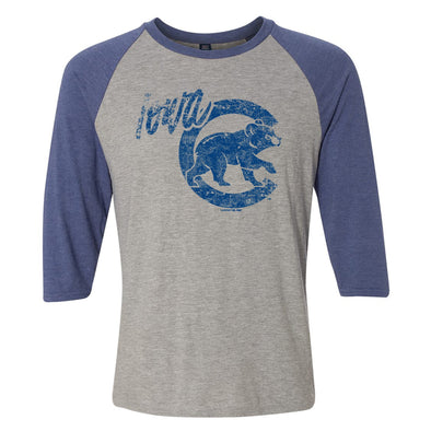 Iowa Cubs Mason Heather Royal Tee