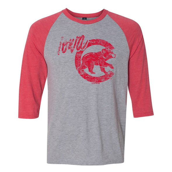 Iowa Cubs Mason Heather Red Tee