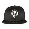 Kids' Las Vegas Aviators New Era Aviator Clubhouse Black 59Fifty Fitted Hat
