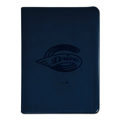 Greenville Drive Navy Leather Notebook