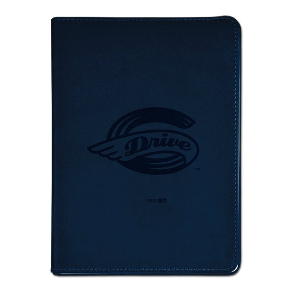 Greenville Drive Navy Leather Notebook